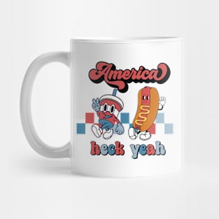 america heck yeah Mug